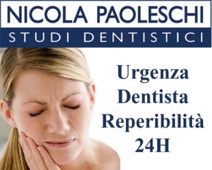 Emergenza Dentista Firenze Dr.NICOLA PAOLESCHI, Reperibilità urgenza 24H
