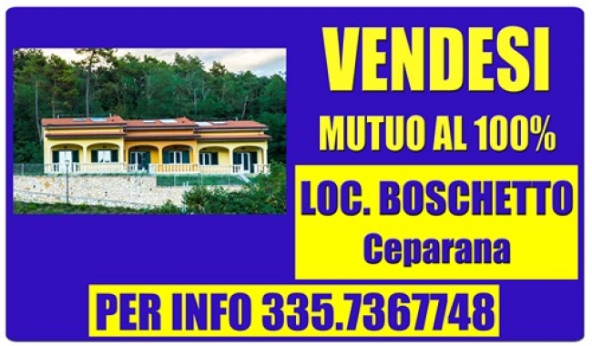 Villette e appartamenti di nuova costruzione a Ceparana Boschetto