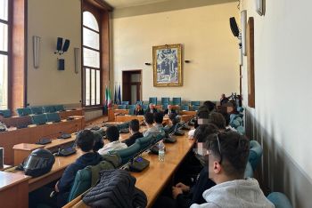 “Adotta un Istituto”, le classi del Capellini-Sauro in visita a Palazzo civico