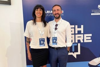 Martina Riolino e Filippo Lubrano hanno rappresentato i giovani imprenditori spezzini al meeting nazionale