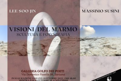 &quot;Visioni del marmo&quot;, una mostra di scultura e fotografia alla galleria Golfo dei Poeti