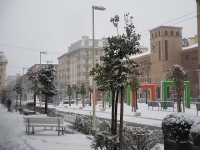 La Spezia sotto la neve (foto)