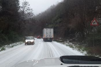 Allerta gialla per neve anche nell&#039;entroterra spezzino