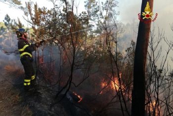 Il 23 settembre in Liguria cessa lo stato di grave pericolosità per gli incendi boschivi