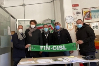 Fincantieri, Fim Cisl Liguria in visita al cantiere di Muggiano