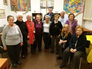 Guerri in visita al Centro Anziani di Mazzetta