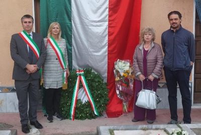 L&#039;assessore spezzino Guerri alla commemorazione delle vittime dell&#039;eccidio nazifascista di Castelpoggio