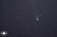 La cometa Leonard sopra i cieli della Spezia