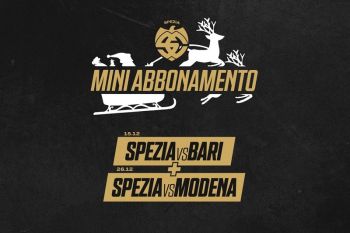 Spezia Calcio: al via la vendita del mini-abbonamento per le prossime due partite al Picco