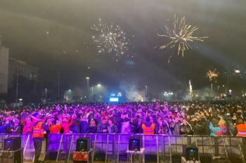Capodanno alla Spezia, oltre 10mila persone per la festa in piazza Europa