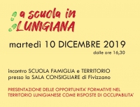 A scuola in Lunigiana: incontro per l&#039;orientamento formativo dei ragazzi