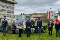 Il Sindaco alla commemorazione promossa da ANED presso il Monumento &quot;Ai caduti nei Campi di Sterminio nazisti&quot;