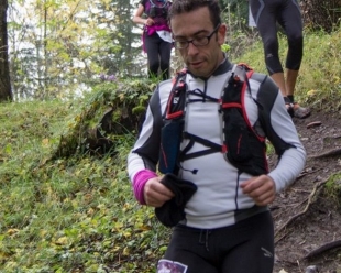 Il campione Marco de Gasperi a Sciacchetrail