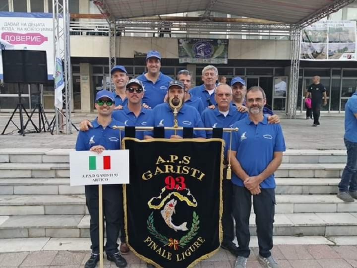 Squadra Garisti 93 ai Campionati mondiali di pesca alla trota per club