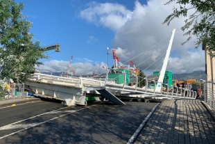 Ponte Darsena Pagliari messo in sicurezza. Oggi rientro delle famiglie evacuate