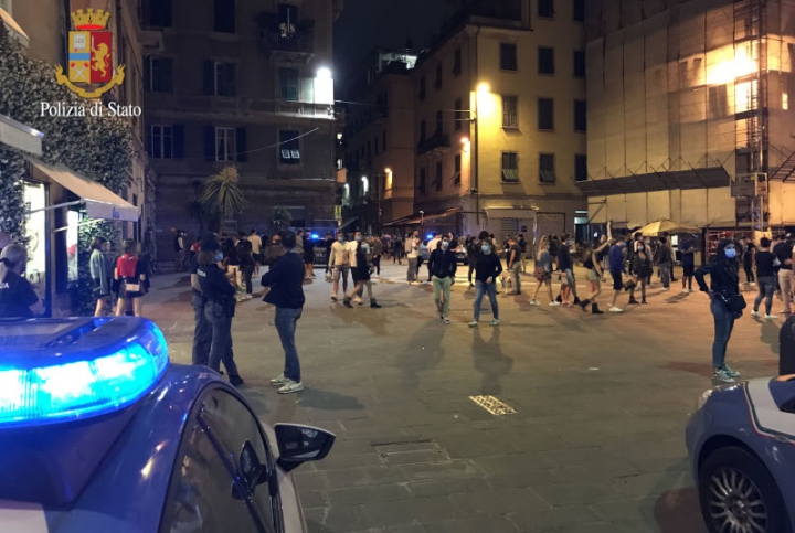 Movida nel centro della Spezia