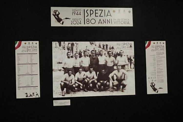 &quot;Spezia 80 anni da una storica vittoria&quot;, prosegue la mostra dedicata ai Campioni del '44