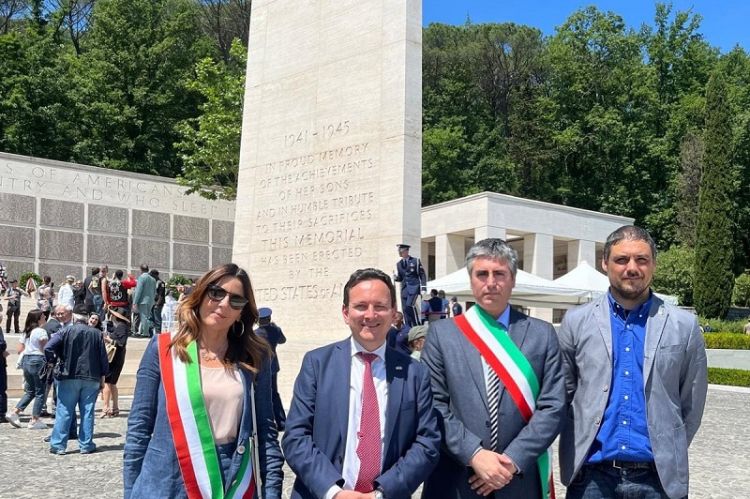 Il Comune della Spezia al Memorial Day al cimitero americano di Firenze