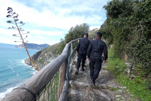 Parco nazionale delle Cinque Terre, intensificati i controlli anti-covid