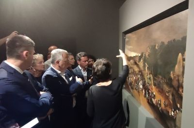 Dopo un attento restauro, in mostra al Museo Lia &quot;La Crocifissione&quot; di Pieter Brueghel il Giovane