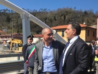 Riaperto il ponte sul Pogliaschina, Costa: &quot;Finita un&#039;attesa durata oltre 7 anni&quot;