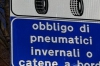 Gomme invernali, disposto l&#039;obbligo nelle strade della Provincia