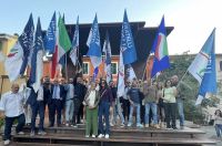Fratelli d&#039;Italia chiude la campagna elettorale in piazza Mentana