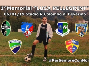 Un torneo di calcio in memoria del giovanissimo Luca Pellegrini