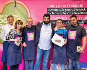 Lo chef Antonino Cannavacciuolo al centro commerciale Le Terrazze ha nominato il vincitore del contest &quot;Fuochi e Fornelli&quot;