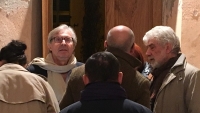 Sgarbi in visita nel borgo di Fezzano