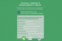 &quot;Piccoli comuni e insediamenti umani&quot;, una Conferenza sul Futuro dell&#039;Europa