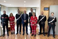 91 Carabinieri ottengono l&#039;attestato di primo soccorso grazie al corso della Croce Rossa