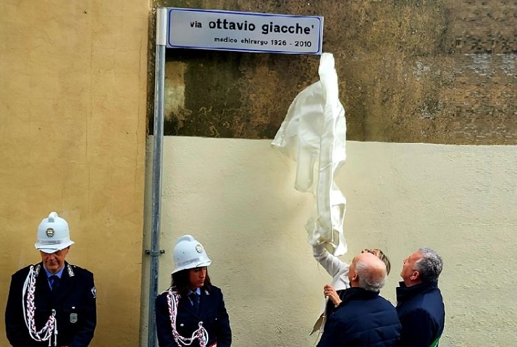 La Spezia ricorda il dottor Ottavio Giacchè intitolandogli una strada