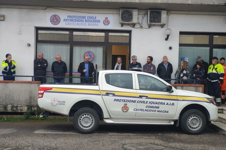 Castelnuovo Magra, inaugurata la nuova sede della Protezione Civile