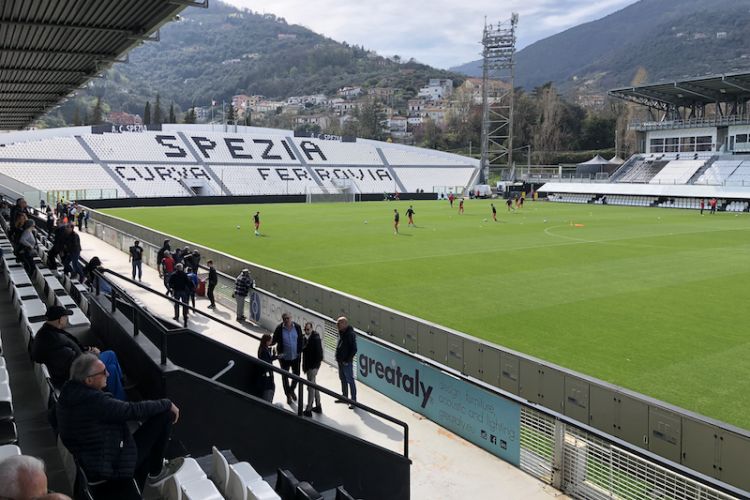 Spezia, il Picco ottiene il via libera in vista del primo match casalingo contro il Frosinone