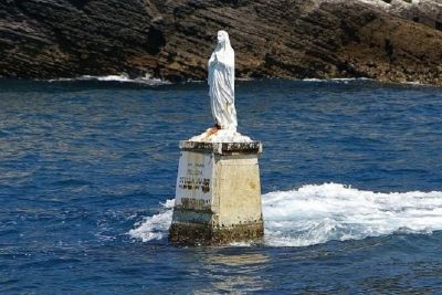 La statua della Stella Maris, un punto di riferimento per i naviganti