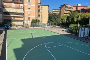 A San Terenzo inaugura il campetto da basket, sarà dedicato al prof. Pietro Milano