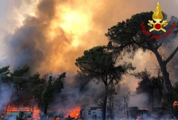 Incendi, nel 2022 sono almeno il 170% in più dello scorso anno