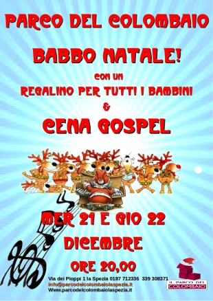 Gospel &amp; Babbo Natale al PARCO DEL COLOMBAIO