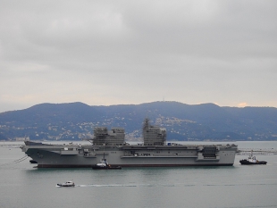 Nave Trieste è arrivata nel Golfo della Spezia