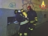 Al fuoco uno scantinato di via Napoli