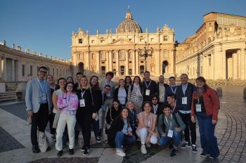 Quattro giovani spezzini di Azione cattolica a Roma dal Papa, il loro racconto