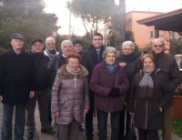 Il Consiglio Comunale in visita al Centro Anziani di Melara
