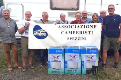 L&#039;Associazione Camperisti Spezzini aiuta la popolazione dell&#039;Emilia Romagna