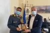 Il nuovo Comandante della Guardia di Finanza della Spezia Labianca in visita a Palazzo Civico