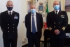 Il Sindaco della Spezia Pierluigi Peracchini incontra l&#039;Ammiraglio di Divisione Pierpaolo Ribuffo