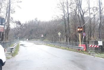 Chiuso il ponte di Brugnato SP 566