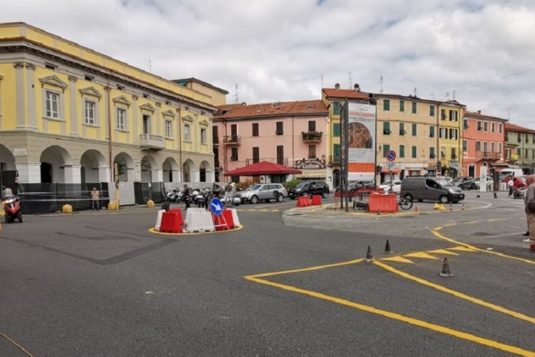 Piazza San Giorgio: ripresi i lavori di riqualificazione