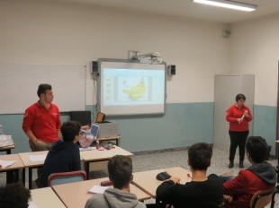 Continuano le lezioni dei Giovani della Croce Rossa nelle scuole