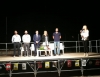 Cristina Ponzanelli e Costantino Eretta sul palco della festa della Lega (Video)